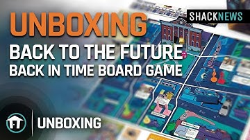 Unboxing: Back to the Future - Back in Time Board Game