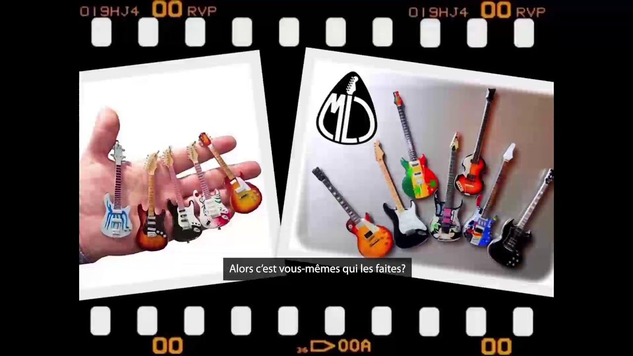 Music Legends Collection.Fabricant, d'instruments de musique miniature,  cadeaux pour amateurs de musique.