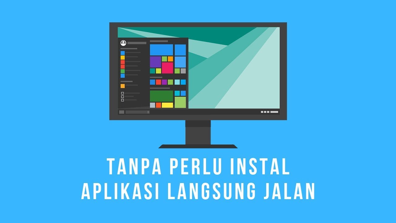 Cara Membuat Aplikasi Portable  Di Laptop Atau Komputer 