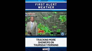 Tracking more rain Thursday morning