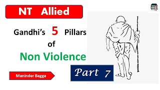 Gandhi ji Teachings- Part- 7, Five Pillars of Non Violence- Naib Tehsildar HP