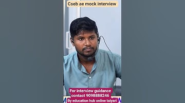 🔥💪cseb elektrotechnisch ae interview 👌🔥 cseb elektrisch interview 🤟ae elektrotechnisch interview ...
