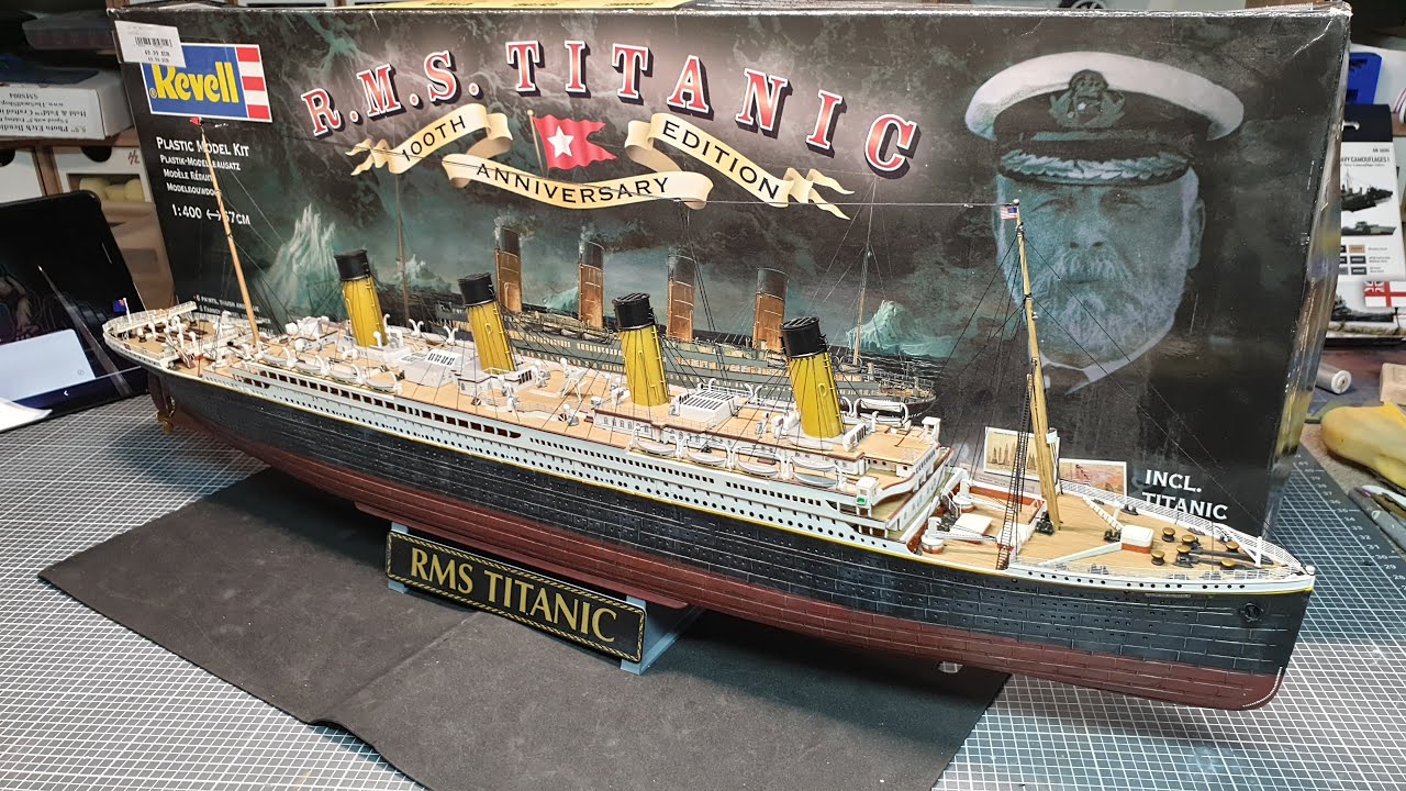 RMS TITANIC 1/400 REVELL ▻FINISH !! 