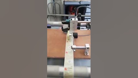 Meenjet MX1 with Encoder Inkjet Coding on Continuous Labels