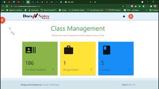 Docs n Notes Student Registration and Final Year Project Enrollment Process