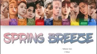 [1 시간 / 1 HOUR LOOP] Wanna One (워너원) - '봄바람 (Spring Breeze)’ - Color Coded Lyrics