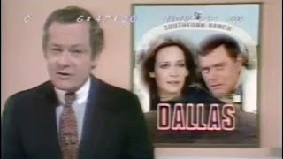 CBS News - Dallas Who Shot J.R.? revealed (11/22/80)