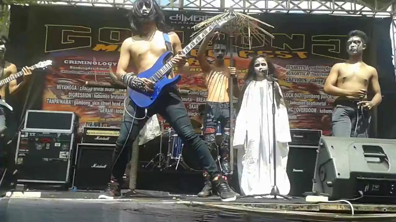 Ngruwat Jatijajar Black Metal - Intro- Akhiring Jaman Live Gombong Monster Fest #4