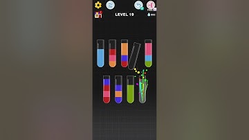 WaterPuzz Level 19 Walkthrough Solution iOS/Android