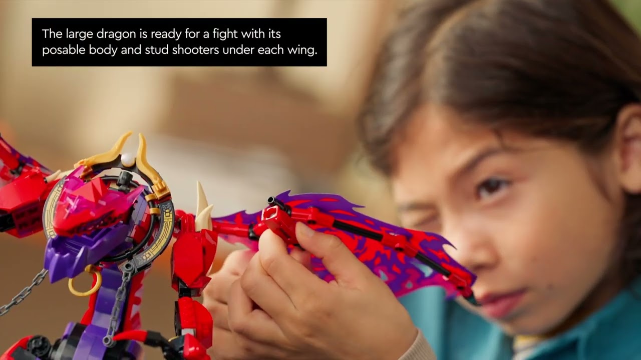 LEGO® NINJAGO® Thunderfang Dragon of Chaos – Toy Kingdom South Africa