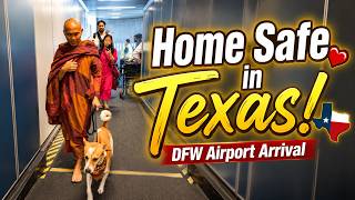 🔴 LIVE: Home Safe in Texas! DFW Airport Arrival