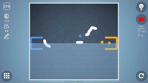 Check out how I solved level 215 in Brain It On! #BrainItOn