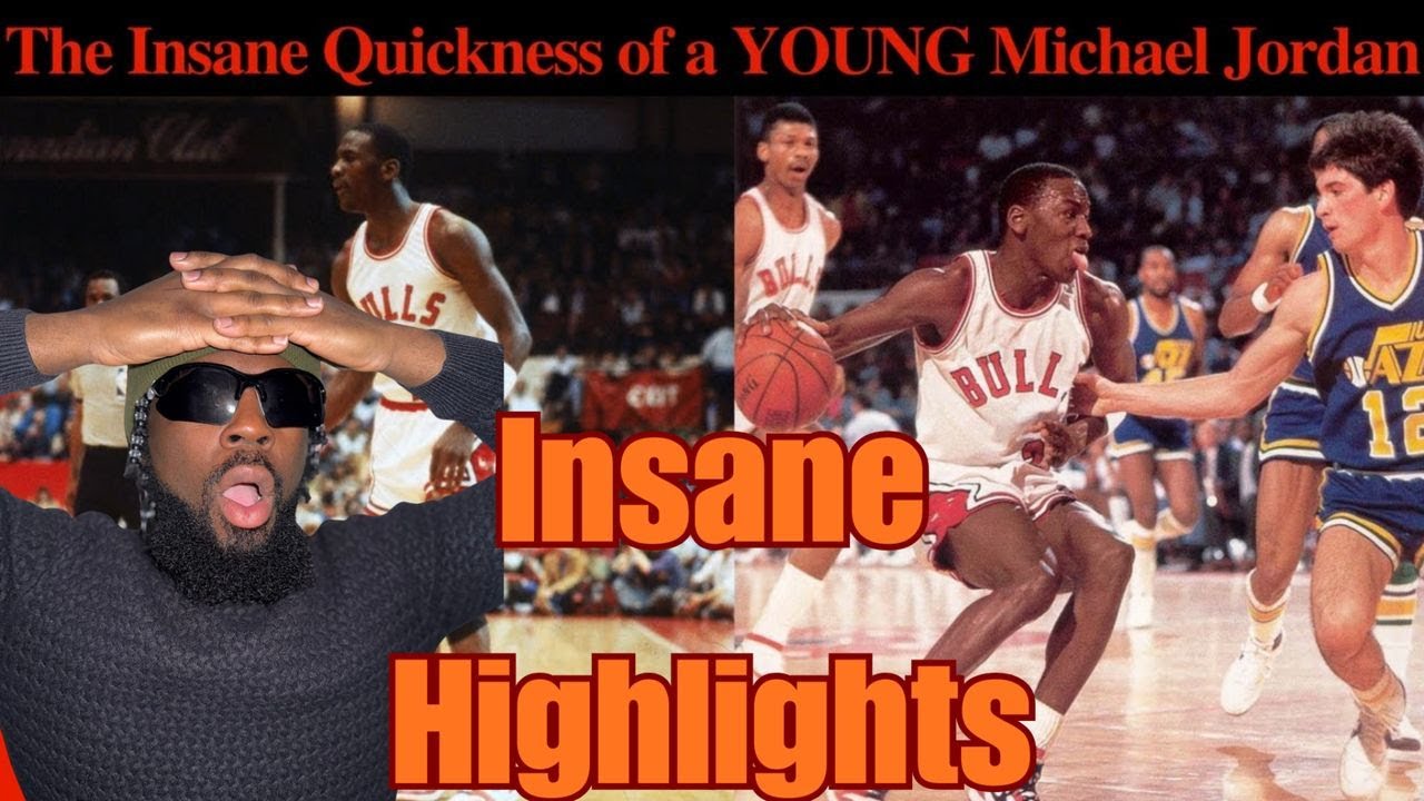 Young Michael Jordan was a problem! Crazy Highlights