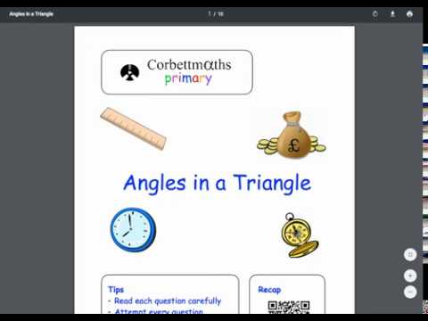 worksheets on corbettmaths primary youtube