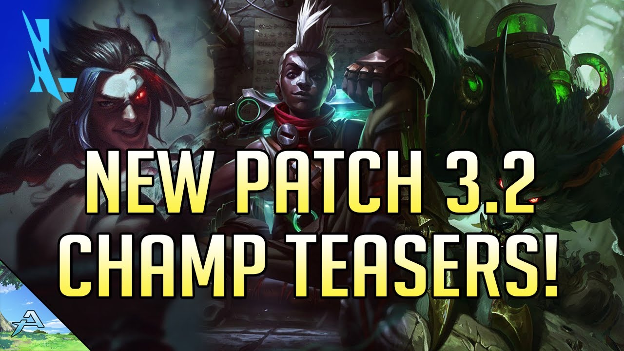 [Lol Wild Rift] New Patch 3.2 Big Champion Teasers!