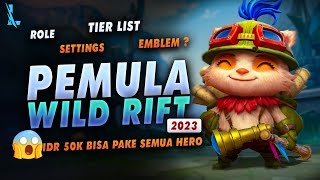 Tips Guide Pemula Wild Rift 2023 - Tier List, Hero Gratis, Role Lane, Rune, Settings, Xbox Game Pass screenshot 1