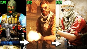 HISTORY OF COUNTER-STRIKE (2004-2023) - ALL CS2 CSGO CS:S Trailers, Reveal & Launch Operation Teaser