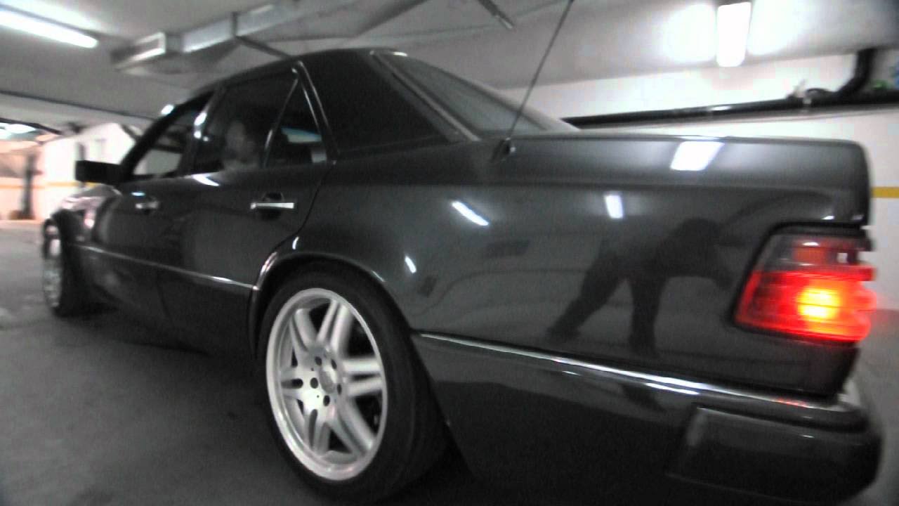 Разгон мерседес w124 E волк от 0 до 100 4 сек Разгон до 200!! - YouTube