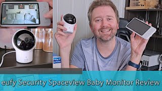 BEST BABY MONITOR FOR NEW MOMS - eufy Security Spaceview Baby Monitor Review screenshot 5