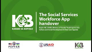 Social Services Workforce App Handover