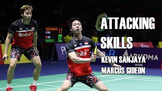 Kevin Sanjaya Sukamuljo / Marcus Fernaldi Gideon - Attacking Skills