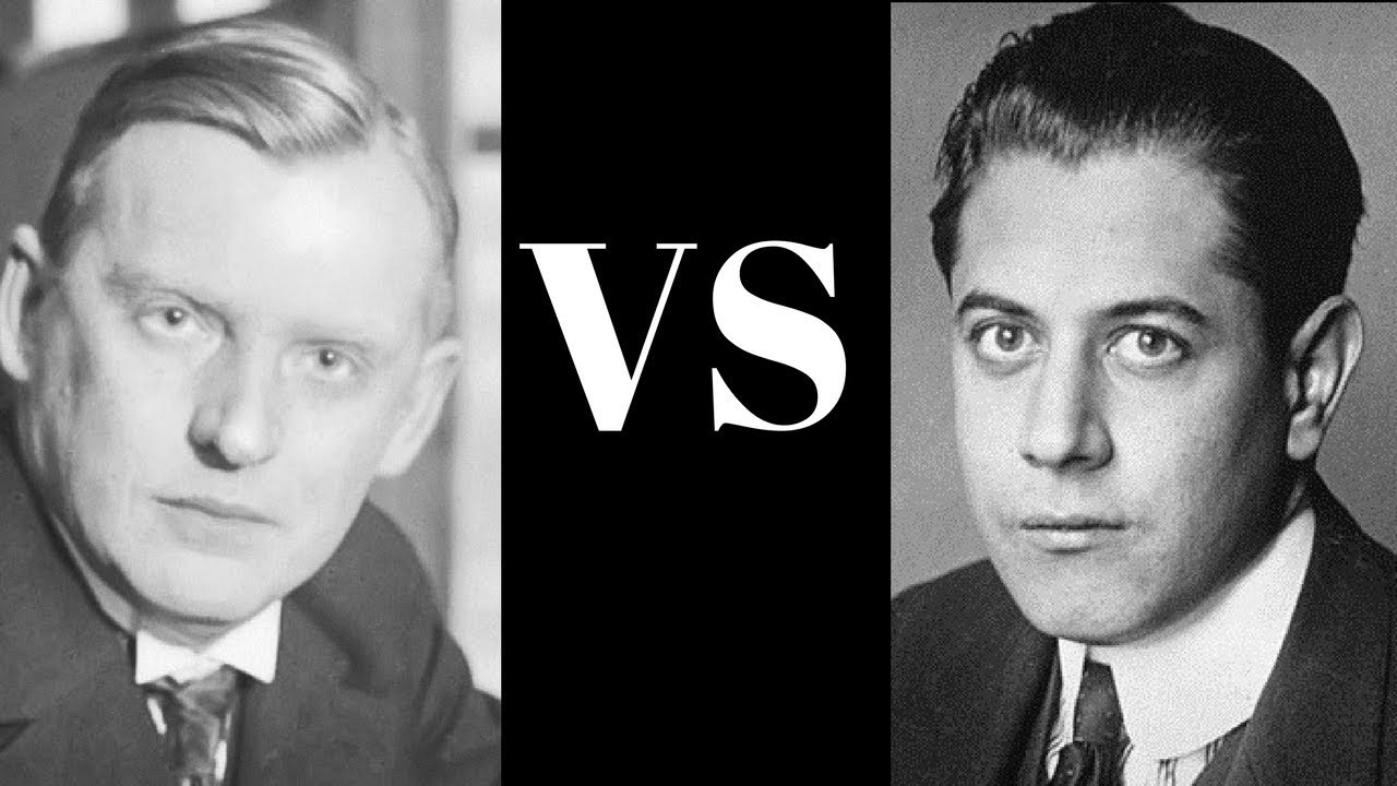 Ruhi Chess on X: Capablanca and Alekhine before and after AI.   / X