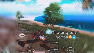 Trolling Noobs On Christmas 🎄😅😂|PUBG MOBILE  Qucik Match| Funny comedy#Part1|#DProGaming