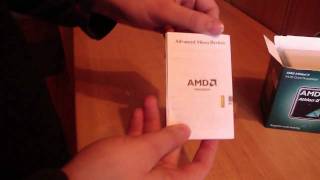 AMD Athlon II X2 240 CPU Unboxing