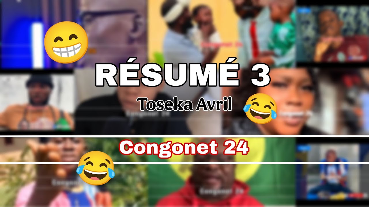 😂😭 Résumé avril partie 3 : Toseka pona clôture ya mois d'avril 😂 pasi pona biso ba #congolais 