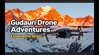 Stunning Aerial Footage of Gudauri: Ski Slopes, Snowy Peaks & Epic Views