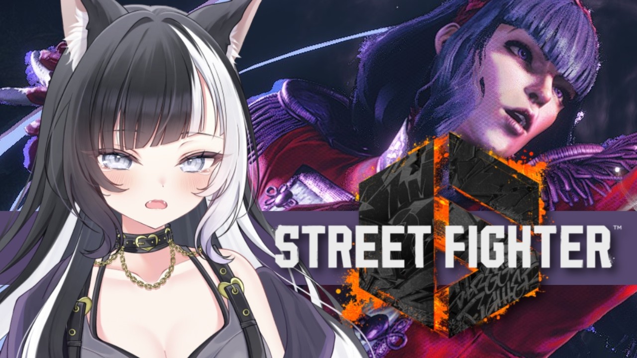 『スト6』世界一コマ投げするマノン。最高MR1800。〚個人Vtuber/縞牙イエナ〛※twitchと同時配信してます。