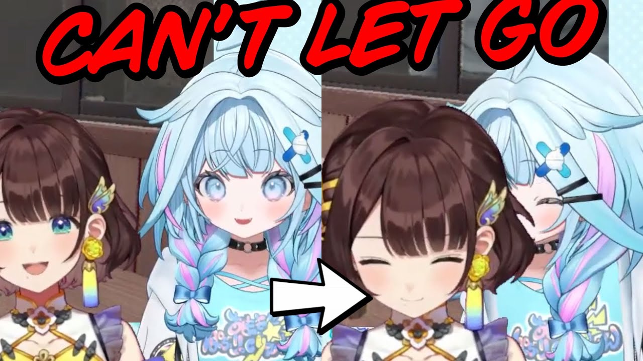 Game so scary it had the two girls clinging to each other