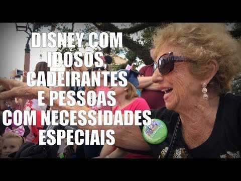 Vídeo: Dicas do Disney World para idosos