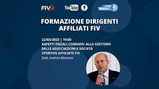 Formazione Dirigenti Affiliati FIV