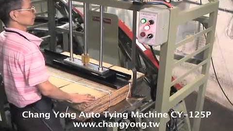 Chang Yong Automatic Tying Machine CY-125P- Semi-Auto Mode