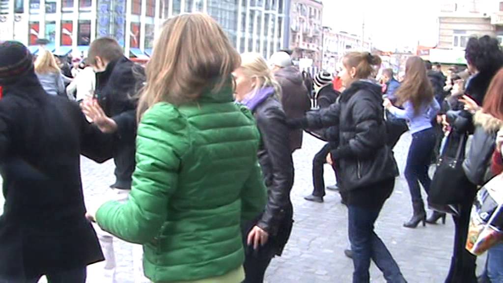 флеш моб Сальса (руЭда) ДНЕПР