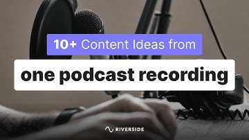Repurposing Podcast Content: How To Create 10+ Pieces Of Content from 1 Podcast Recording