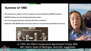 12 Streams 2021 #6 - Internet History Webinar: How the US NSFNET Regional Academic Networks...