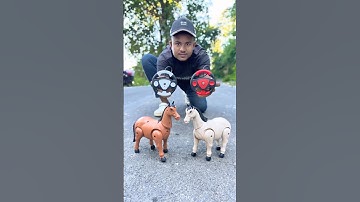 Epic Remote-Control Horse Race!🔥