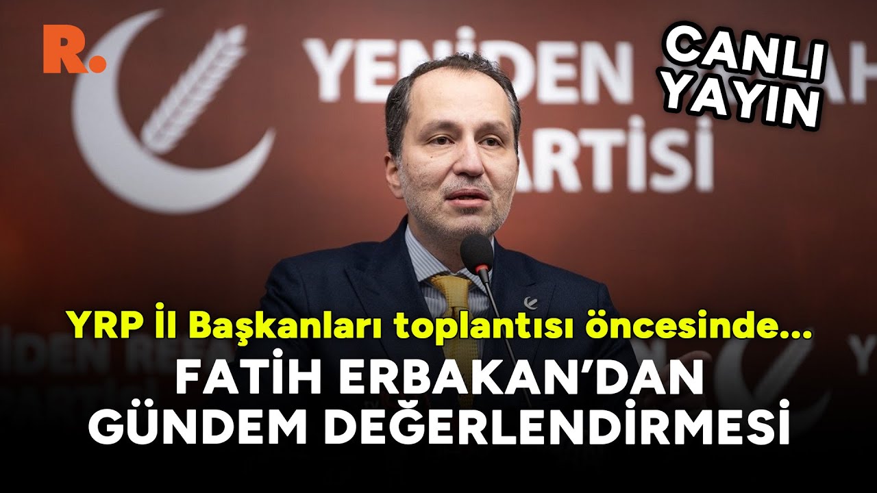 Fatih Erbakan'dan 'borç' tepkisi: Belediyeler AK Parti'deyken neden aklınıza gelmedi? #CANLI