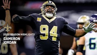 Cam Jordan's Top Plays 2022 NFL Season | New Orleans Saints screenshot 5