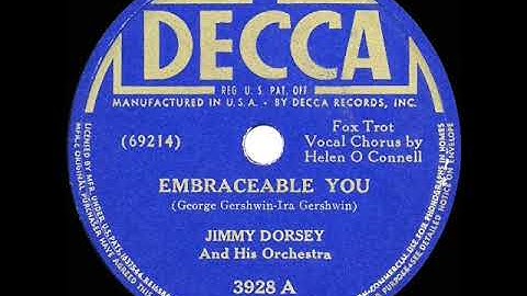 1941 HITS ARCHIVE: Embraceable You - Jimmy Dorsey (Helen O’Connell, vocal)