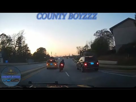 Motorcycle Barely Escapes During High speed Chase With The Blackhawk ...