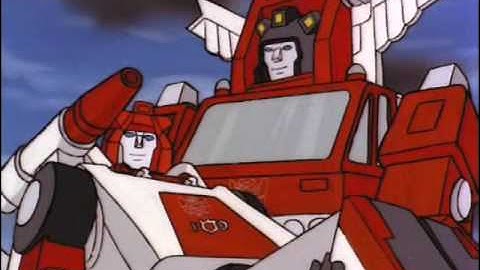 Transformers (G1 EP02x17)  Red Alert & Inferno scenes