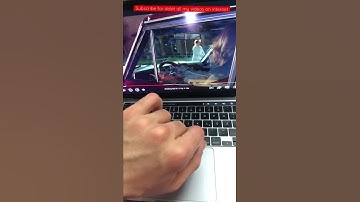 How to make a laptop screen appear with magic #shorts #trending #magictricks #magic #asmr