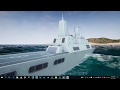 UE416 NVIDIA WaveWorks 60Fps GTX1070 final transport boat