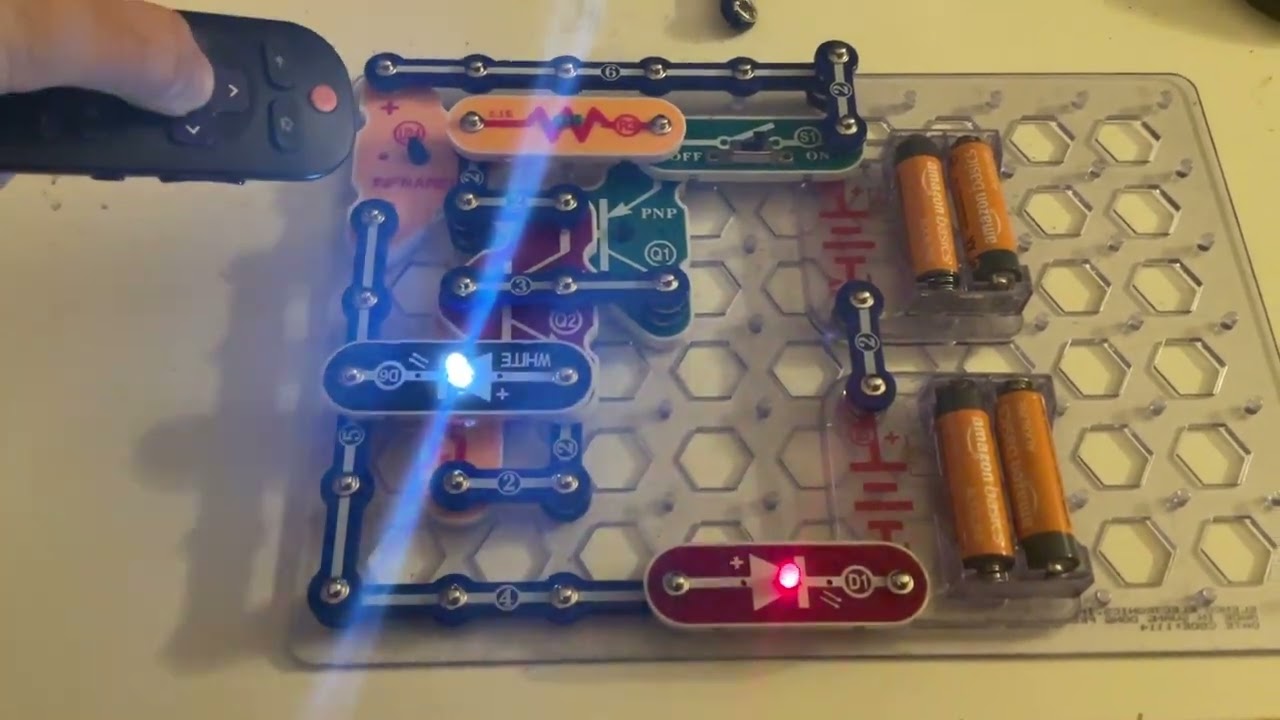 Snap Circuits Light: Super Infrared Detector 