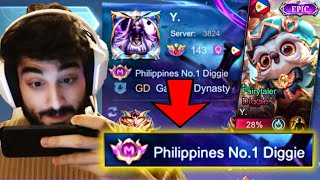 Mobazane Vs Top 1 Ph Diggie? Ph Server Mobile Legends