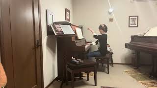 Chopin, Etude  Op.10, No.5 ----practice note3