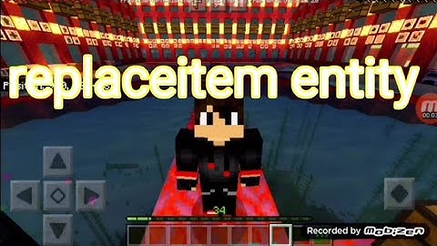 How to use replaceitem command In minecraft #sirmangamerpro